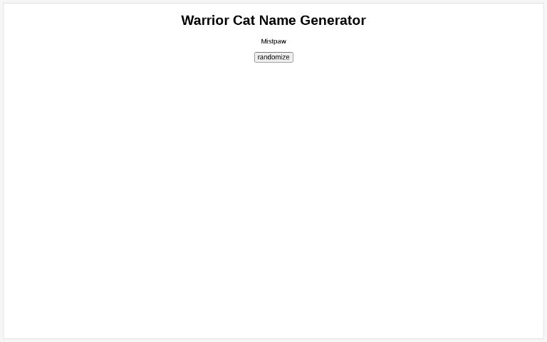 warrior-cat-name-generator