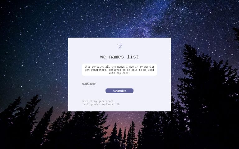 wc-names-list-perchance-generator