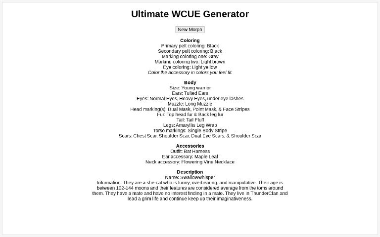 ultimate-wcue-generator