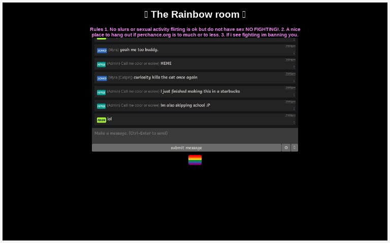 🌈 The Rainbow room 🌈 ― Perchance Generator