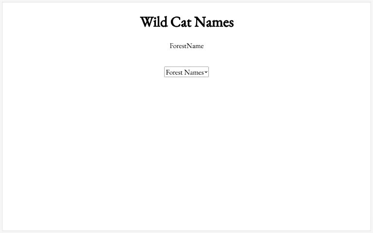 wild-cat-names-perchance-generator