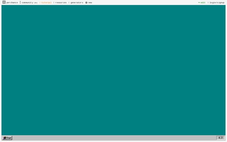 Windows 95 ― Perchance Generator