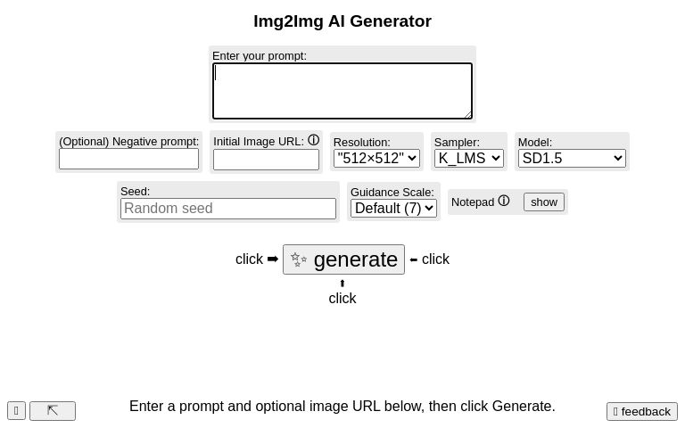 Img2img Ai Generator