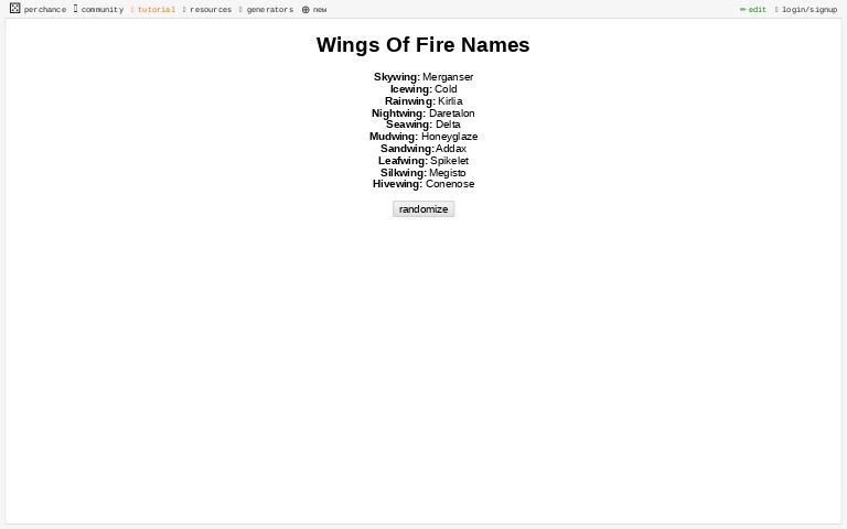 Name