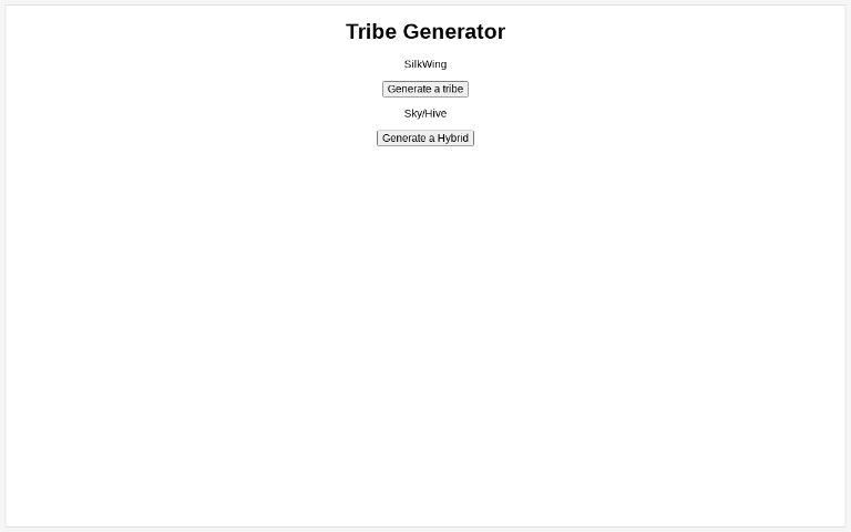 tribe-generator