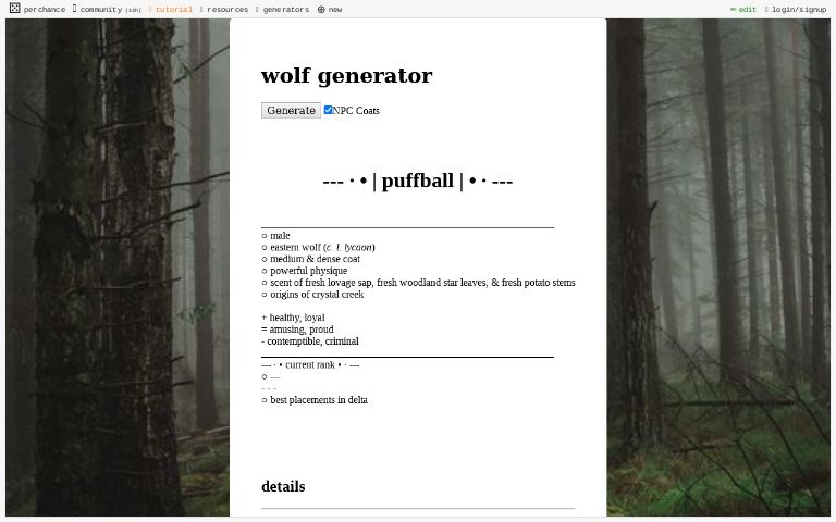 wolf-generator