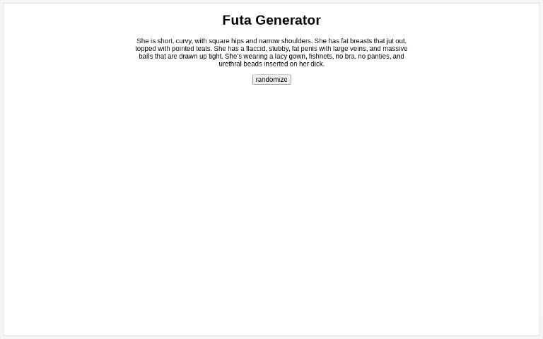 Futa Generator