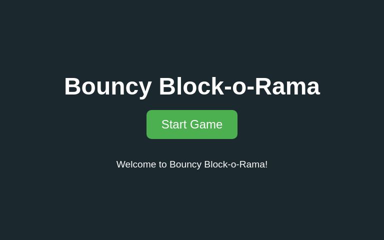 Bouncy Block-o-Rama ― Perchance Generator