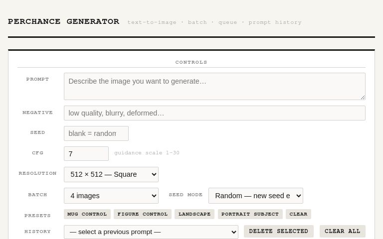 Perchance Generator