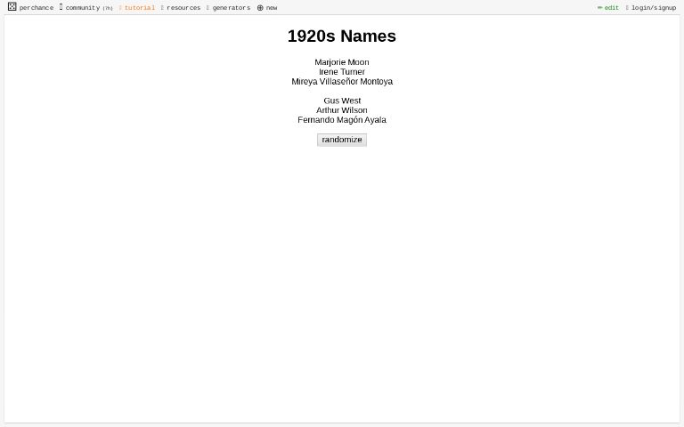 1920s-names-perchance-generator