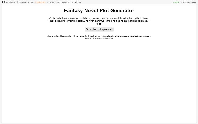 fantasy-novel-plot-generator