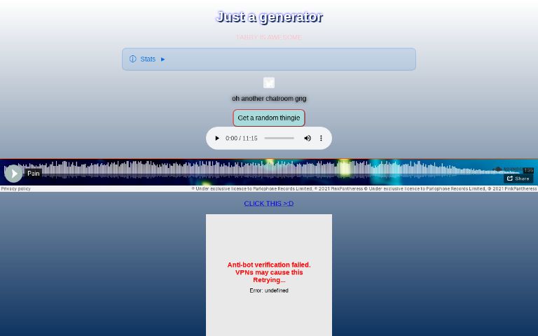 choose a number 1 8 generator