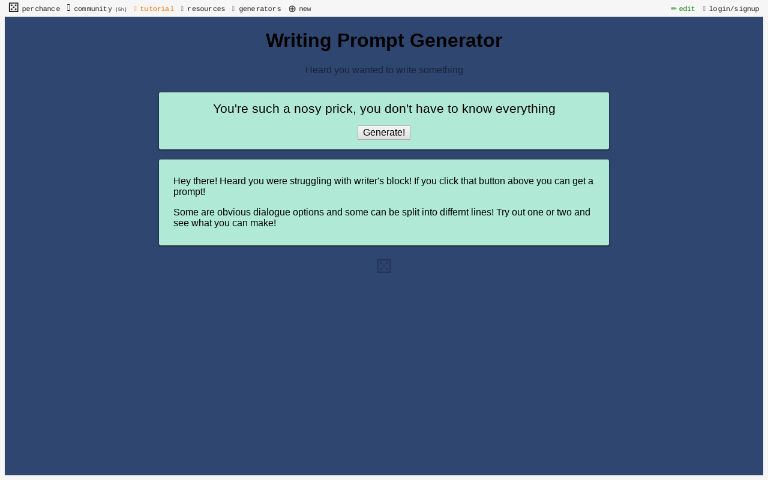 deepwoken writing prompts ― Perchance Generator