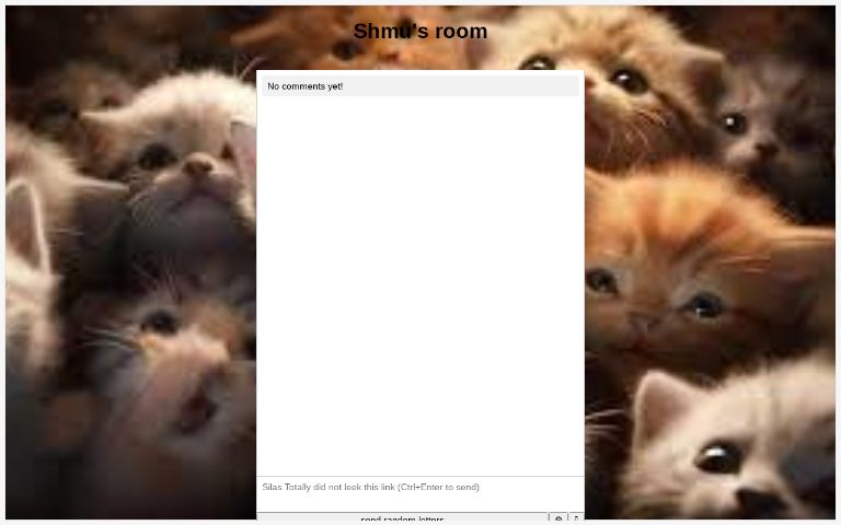 Shmu's room ― Perchance Generator