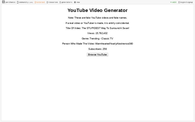 YouTube Video Generator