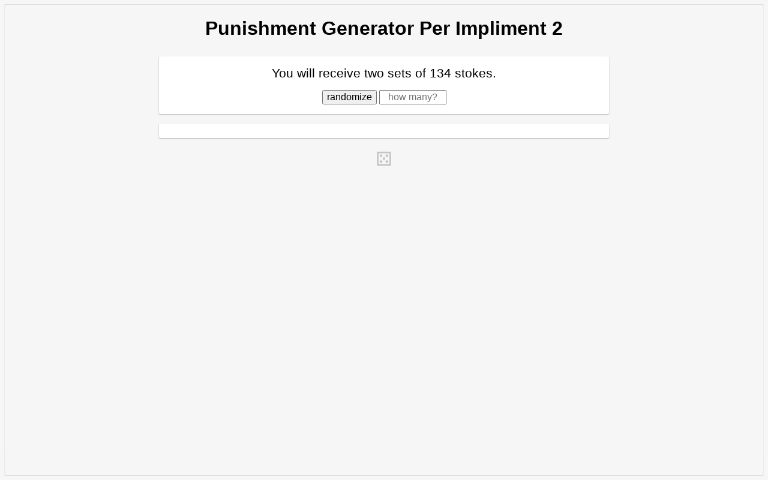 Punishment Generator Per Impliment 2
