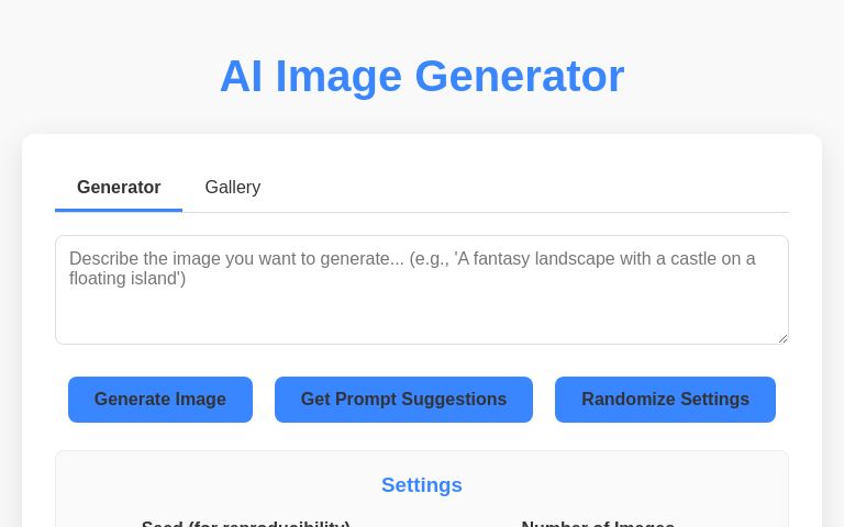 AI Image Generator